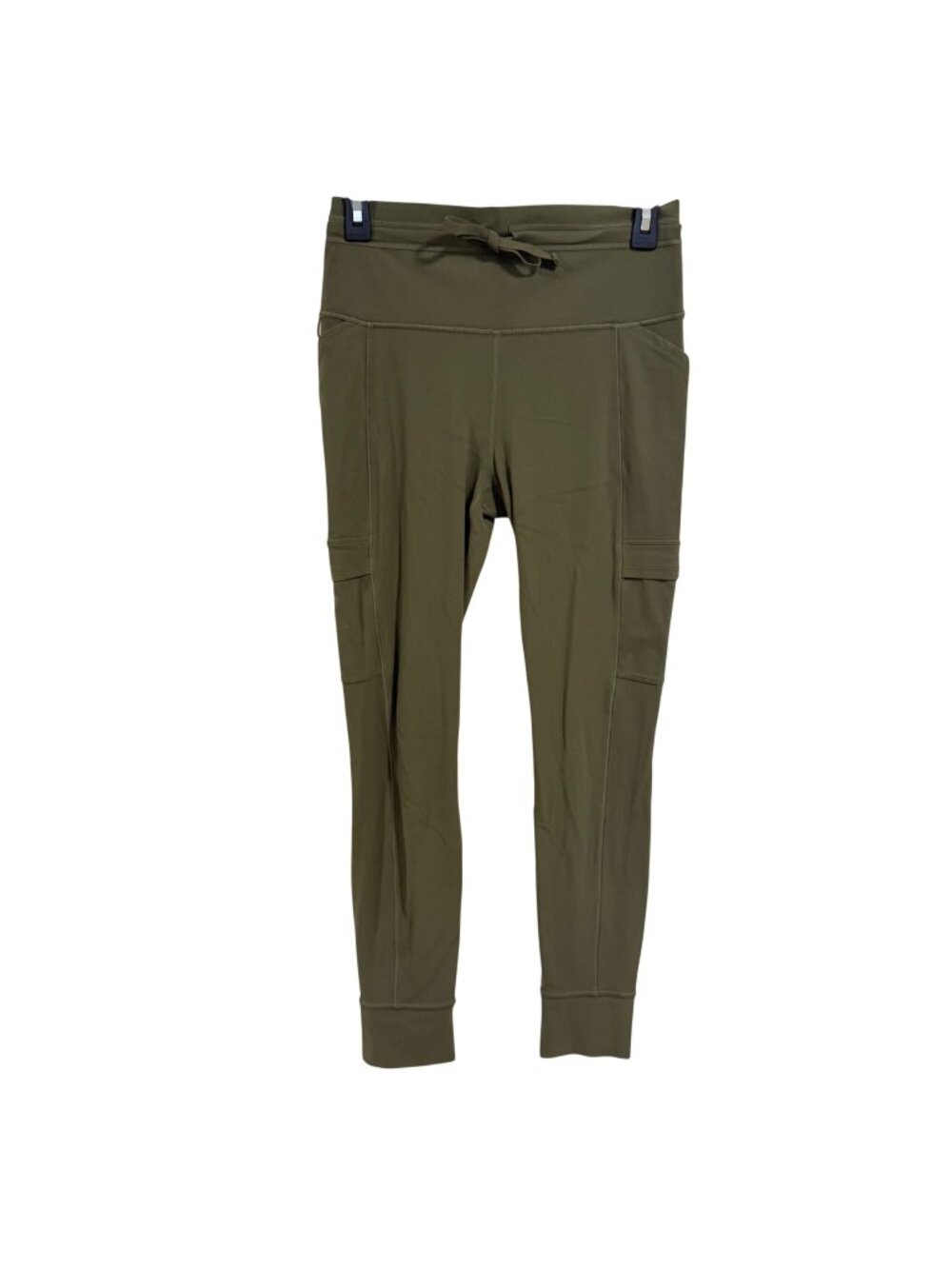 Athleta Salutation Cargo Tight Olive Green Size M